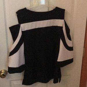 Brand new never worn ladies cold shoulder blouse